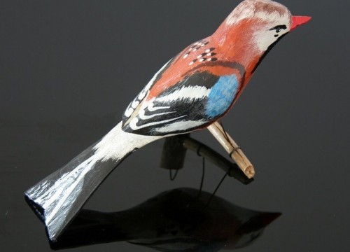 Ptaszek na gałązce (duży) 1