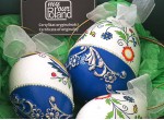 A set of Kashubian Easter eggs