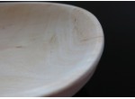 The small oval alder wood bowl