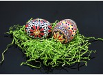Easter egg set (on goose egg shells)